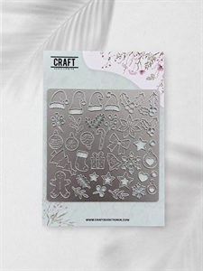 CraftAddictionUK Die - Christmas Bits & Bobs